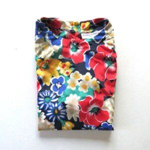 Vintage Flower Blouse Alfred Dunner size 10